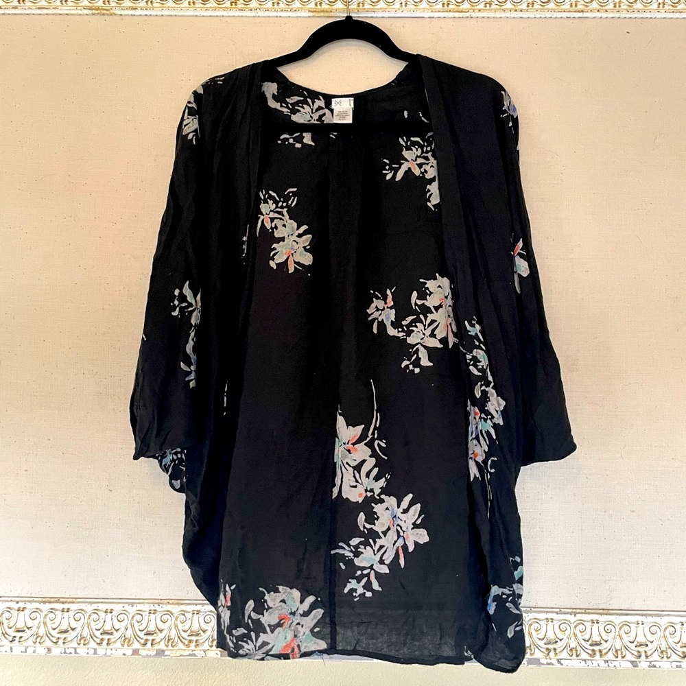Gentle Fawn Floral Shawl, One Size Fits All